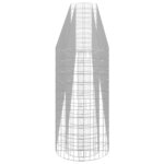 vidaXL Lit surélevé à gabion Fer galvanisé 540x50x100 cm