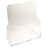 Distributeur De Prospectus 1 Compartiment A4 - Cristal - X 10 - Exacompta