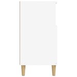 vidaXL Buffet Blanc 60x35x70 cm Bois d'ingénierie