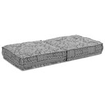 vidaXL Canapé Modulable Gris clair 70 x 70 x 36 cm tissu