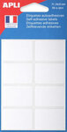 Pochette 56 Étiquettes Blanche 24X35