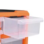vidaXL Organisateur multi-tiroirs avec 22 tiroirs 49x16x25 5 cm