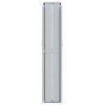 vidaXL Auvent latéral rétractable Crème 220x1000 cm