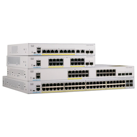 Cisco c1000-24t-4g-l catalyst 1000 24-port gigabit data-only 4 x 1g sfp uplinks lan base