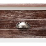 vidaXL Buffet Antique Marron 115x30x76 cm Bois