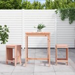 vidaXL Ensemble de bar de jardin 3 Pièces bois massif de Douglas