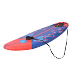 vidaXL Planche de surf Bleu et Rouge 170 cm