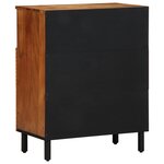 vidaXL Buffet 60x33x75 cm Bois d'acacia massif
