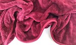 Grand plaid uni 150 x 200 cm - Rouge