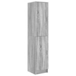 vidaXL Haut Armoire Gris Sonoma 35 x 39 x 168 cm