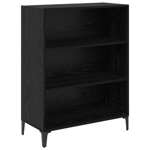 vidaXL Buffet Chêne noir 32 5 x 69 5 x 90 cm Bois d'ingénierie