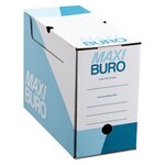 Boîtes archives assorties dos 15 cm - maxiburo - lot de 20