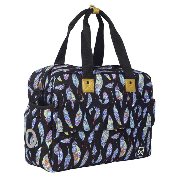 Willex sacoche de vélo 15 l bleu plume