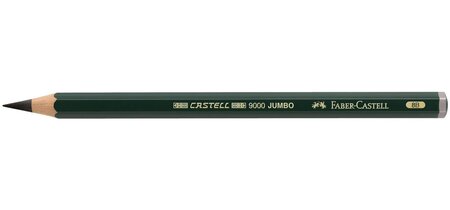 Crayon CASTELL 9000 Jumbo Large Mine 5,3 mm 8B FABER-CASTELL