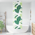 vidaXL Store enrouleur de douche 80x240 cm largeur du tissu 76 cm