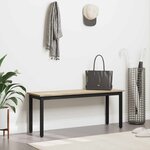 vidaXL banc Sonoma 110 x 35 x 45 cm Bois d'ingénierie