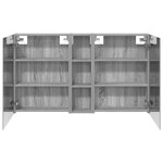 vidaXL Ensemble de Meubles de Salle de Bain 3 Pièces 120 x 14 5 x 70 cm