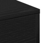 vidaXL Table basse Chêne noir 96 x 50 x 45 cm Bois d'ingénierie