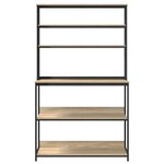 vidaXL Étagère de cuisine Chêne Sonoma 100 x 40 x 168 cm