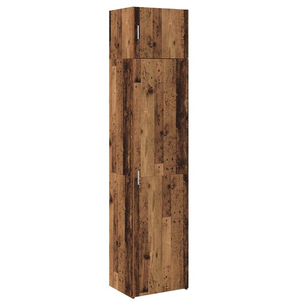 vidaXL Buffet 3 Pièces Bois ancien