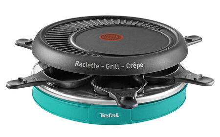 Tefal Raclette Grill Crêpe Simply Compact (6 personnes) RE129412 - La Poste