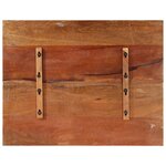 vidaXL Dessus de table rectangulaire 70x90 cm 25-27 mm Bois récupéré