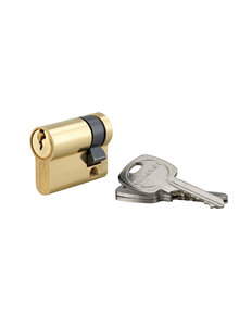 THIRARD - Demi-cylindre de serrure STD UNIKEY (achetez-en plusieurs  ouvrez avec la même clé)  30x10mm  3 clés  laiton