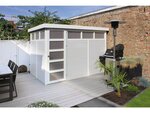 Abri jardin bois "murcia" - 7.75 m² - 3.27 x 2.69 x 2.17 m - livré peint - 19 mm