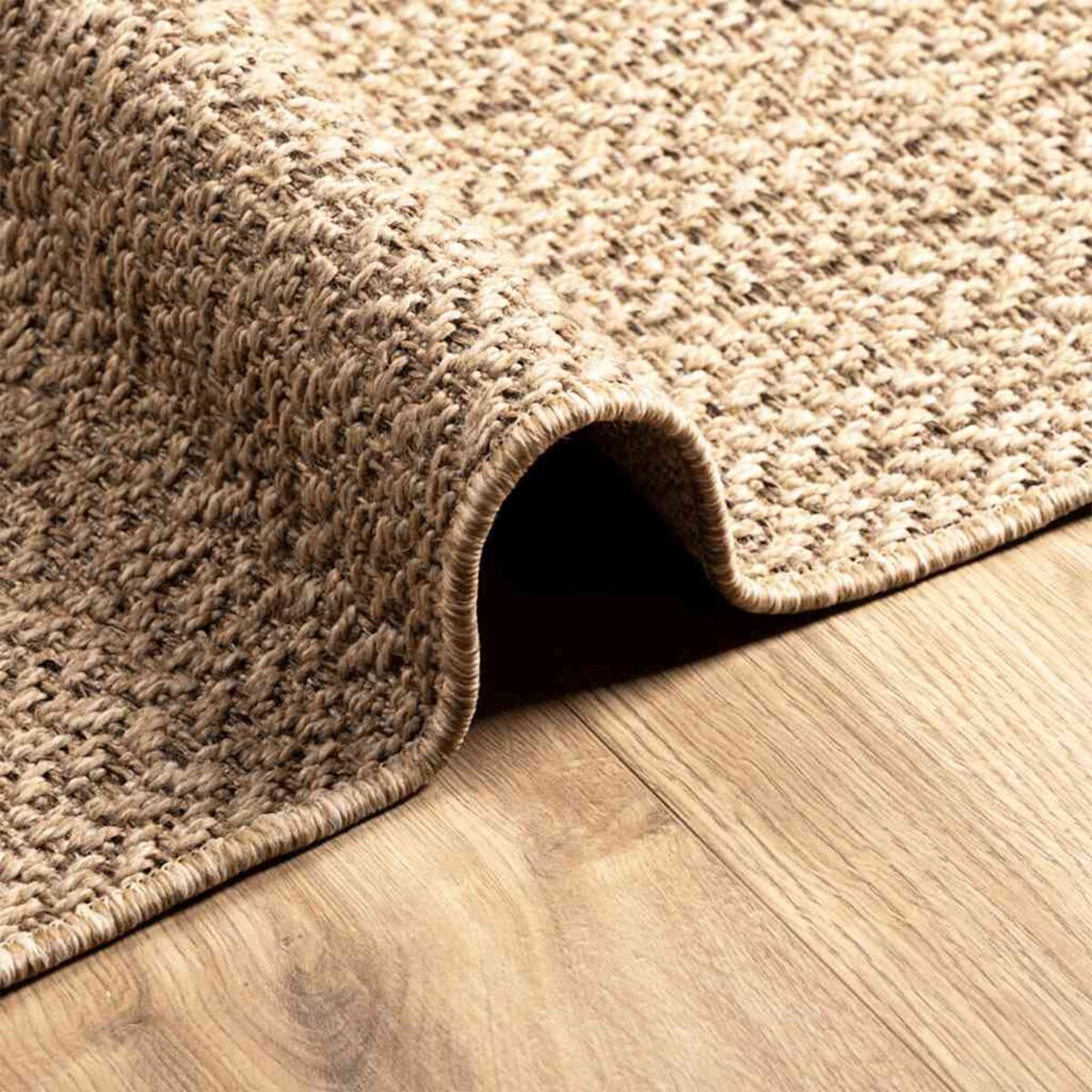 Tapis ZIZUR Crème 120x170 Cm Aspect De Jute Intérieur Extérieur | Leroy