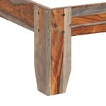 vidaXL Cadre de lit sans matelas bois massif 120x200 cm