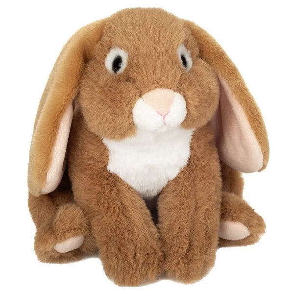 Peluche lapin nougat de 19 cm