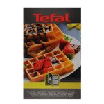 Tefal lot de 2 plaques gaufres - snack collection - xa800412