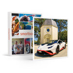 Pilotage d'exception : 8 tours en lamborghini huracán sto sur le circuit château gaillard - smartbox - coffret cadeau sport & aventure