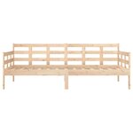 vidaXL Lit de jour Bois massif de pin 90x190 cm