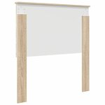 vidaXL Tête de lit Chêne Sonoma 100 cm Bois d'ingénierie