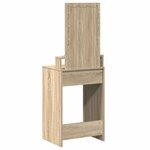 vidaXL Table de Toilette Marron 50 x 41 x 140 cm Bois d'ingénierie