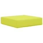 vidaXL Coussin de Siège d'Extérieur Vert 40 x 40 x 8 cm