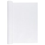 vidaXL Paravent de balcon blanc 300x80 cm résine tressée