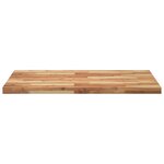 vidaXL Dessus de bureau fini à l'huile 120x70x4cm bois d'acacia massif