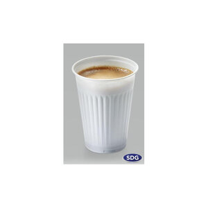 Gobelet blanc cpla 180 ml - lot de 3000 - sdg -  - acide polyactique (pla) x90 6mm