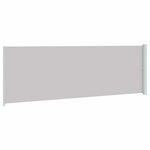 vidaXL Auvent latéral rétractable de patio 200x600 cm Gris