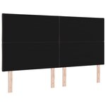 vidaXL Tête de Lit en Tissu Géométrique Marron foncé 180 cm tissu