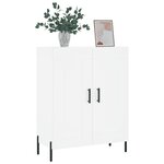 vidaXL Buffet blanc 69 5x34x90 cm bois d'ingénierie