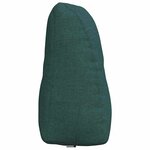 vidaXL Coussin de Dos Vert foncé 80 x 24 x 50 cm tissu