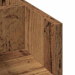 vidaXL Organiseur de bureau chêne artisanal 44.5 x 24 x 25 cm