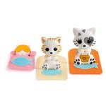 TOMY Fuzzikins - Ma famille chatons