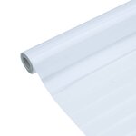 vidaXL Films pour fenêtre 2 Pièces dépoli motif à rayures PVC