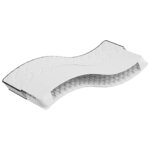 vidaXL Matelas à ressorts Bonnell pour enfants moyen 80x160 cm