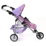 Bayer Chic 2000 612-96 - Poupées Jogging-Buggy LOLA Cœur violet-rose