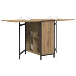 vidaXL Table à dîner 144 x 60 x 75 cm Bois d'ingénierie Rectangulaire